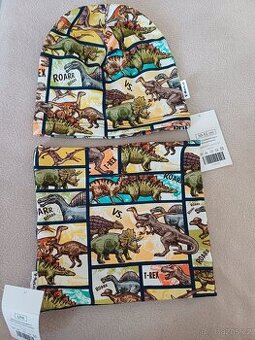 Nová  sada čepice a nákrčník