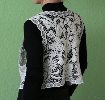 Vesta z gipýrské krajky vel. 5XL - 50
