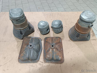 Nové písty + válce