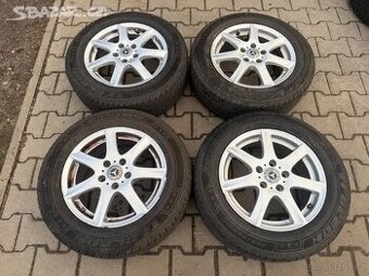 4x al kola 5x112 16 + pneu zimní 205/65 R16C