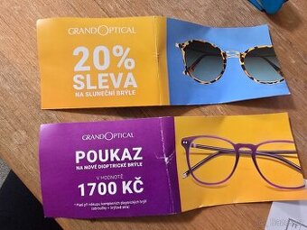 Slevové kupony do Grand Optical do 15.12.2025