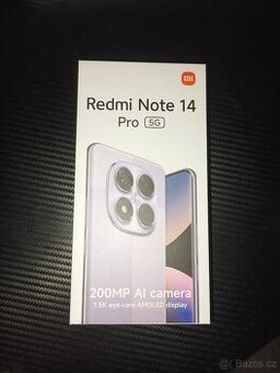 Xiaomi Redmi Note 14 Pro 5G, 8/256GB, Midnight Black