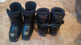 Dětské lyže, lyžáky a helmy