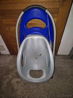 Detske sáně  s opěrkou