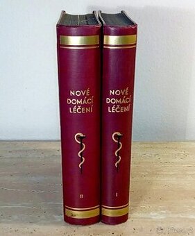 Starožitné lékařské/léčitelské knihy Nové domácí léčení