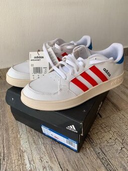Boty Adidas Tenisky Breaknet Vel.: 44 bila TOP Akce Nove 