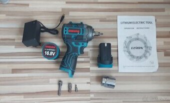 Aku MINI Rázový utahovák-vrtačka,2xAku+nabíječka,NEW.