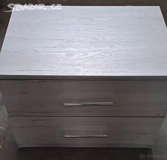 Noční stolky bílý dub