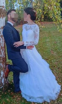 Svatební šaty vel 38