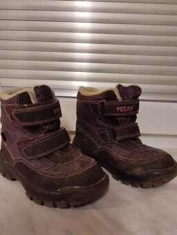 Zimní boty PEDDY dívčí 25