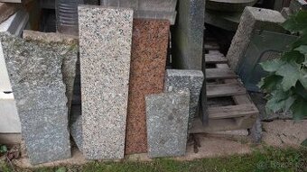 Žulové desky hladké a leštěné