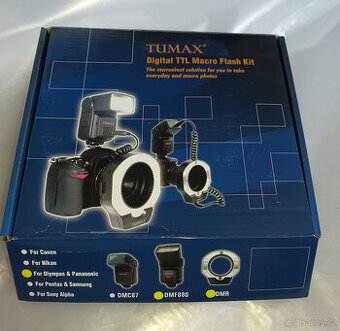 TTL Tumax DMF880 s makro DMR pro Olympus Panasonic
