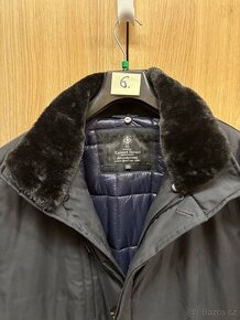 6. . Pánská, tm. modrá zimní bunda Kennet Street