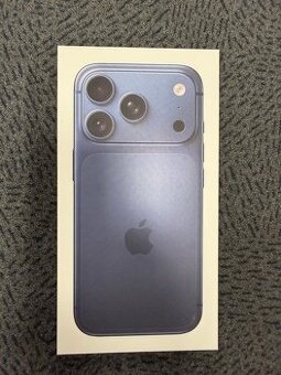Iphone 17 pro Deep Blue 256GB - nový nerozbalený