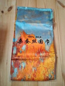 Šátek 100% čínské hedvábí