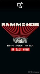 Vstupenky na Rammstein 12.05.2024 stání B