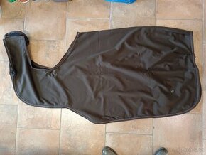 Nová softshell bederní deka Covalliero, hnědá 145
