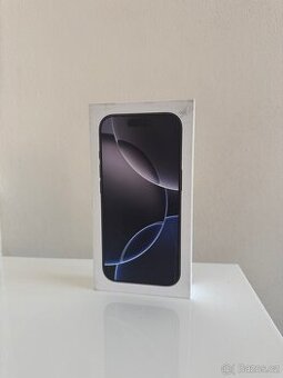 Apple iPhone 16 Pro Max 256 Black / NEROZBALENÝ