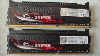 16GB DDR3 1866 CL10 1,5V XMP GSkill 2x8GB DDR3 1866