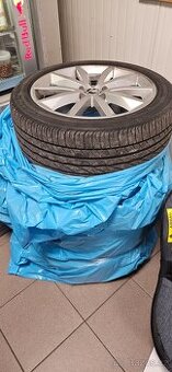 Alu kola 5x100 16" + letní pneu
