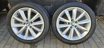 Alu kola 5x100 16" + letní pneu