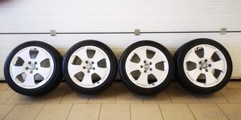 ORIGINAL ALU KOLA 5X112 R17 s Pěknými pneu 225/45/R17