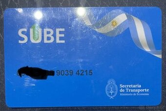 SUBE karta Buenos Aires - 1