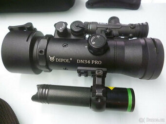 Noční vidění Dipol DN 34 Pro, Gen2+, Onyx, černé a bílé s la