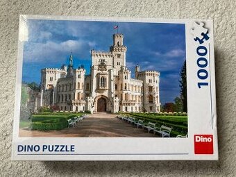Puzzle DINO Zámek Hluboká 1000 dílků