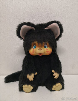 Retro mončiči XXL nyamy Felina čierna 35cm - 1