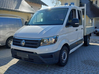 VW Crafter 2.0TDI Dvoukabina Valník Ruka Klima Webasto -DPH-