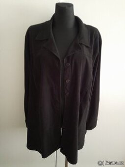 Kabátek-košile černá vel. XL/50
