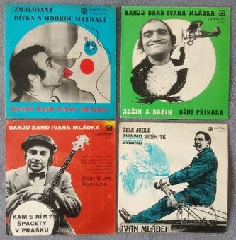 BANJO BAND IVANA MLÁDKA - SINGLY - 4KS