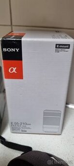 Sony teleobjektiv SEL 55-210 s optickou stabilizací, E mount