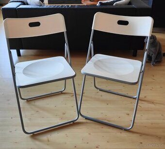 Skládací židle IKEA 2 ks