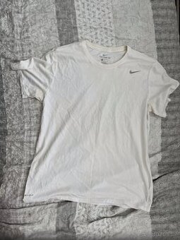 Nike Bílé Tričko - L