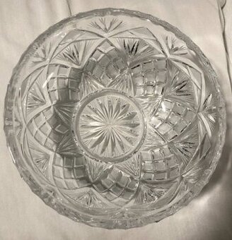 Broušená mísa Bohemia Crystal