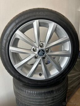 Letní alu sada kol 5x100 r16” Skoda Fabia 3, Rapid