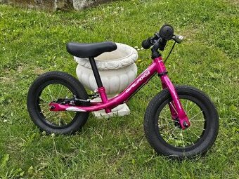 Dětské odrážedlo s brzdou Galaxy Kosmík 12" růžové