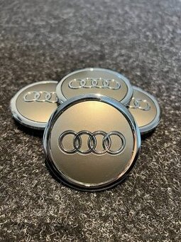 Středové krytky Audi 69mm šedé