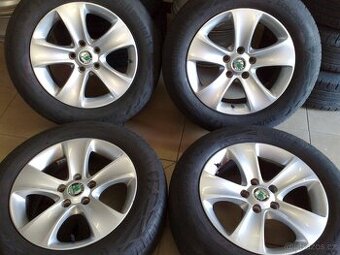 alu kola skoda 5x112 r16 original škoda 215/60/16