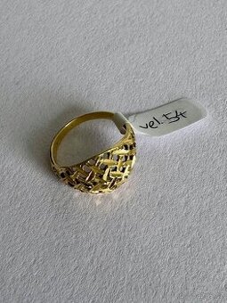 Zlatý prsten 14K, 2,80 g, vel.54