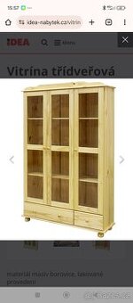 Knihovna, vitrína Idea