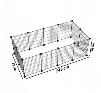 Klec- ohrádka pro menší zvířatka