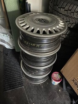 VW plechové disky panciřové R15