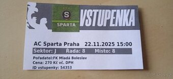 FK Mladá Boleslav x AC Sparta Praha