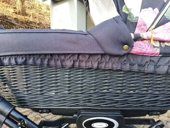 Hluboký kočárek Lonex Retro garden