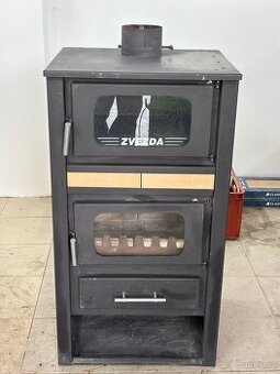 Krbová kamna s troubou ZVEZDA MF ceramic