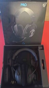 Logitech G PRO Gaming Headset, černá
