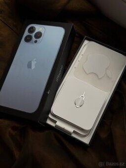 iphone 13pro max 128gb horsky modrý perfektni stav